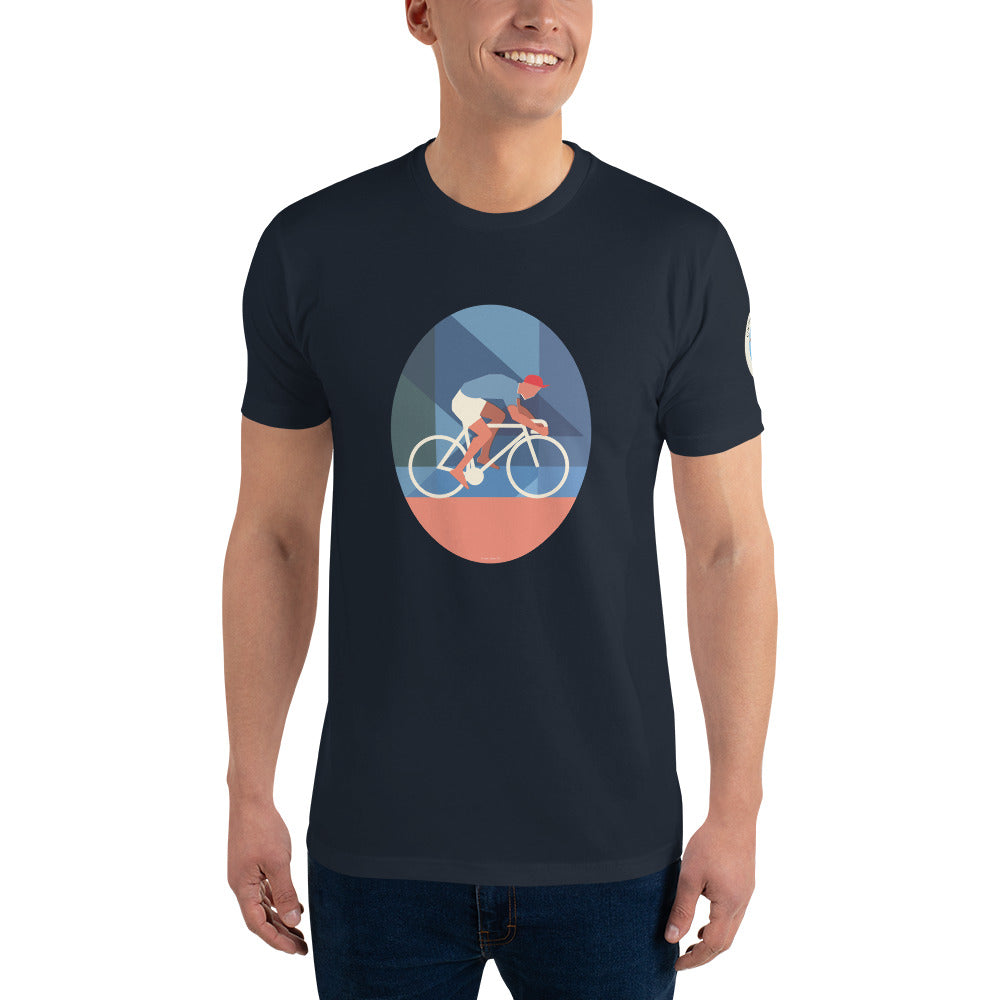 White Lightning Cycling T